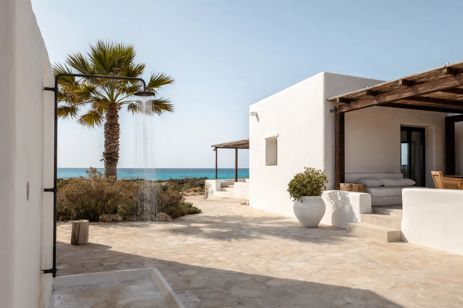 Casa Formentera, render fotorrealista de Rendium